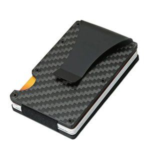 Ridge Carbon Fiber Metal Wallet